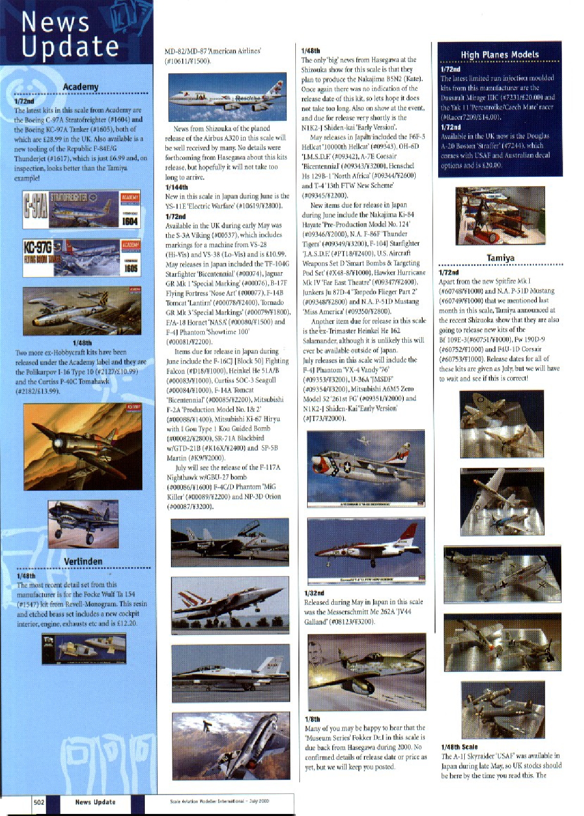 Scale Aviation Modeller International 2000-07